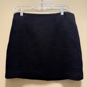 MANGO - Black Mini Skirt - EUR/USA Size Medium